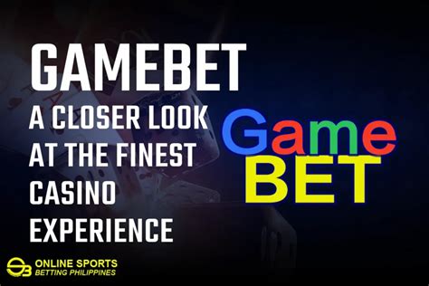 gamebet slot|Gamebet PH Casino: A Comprehensive Review of the Platform.